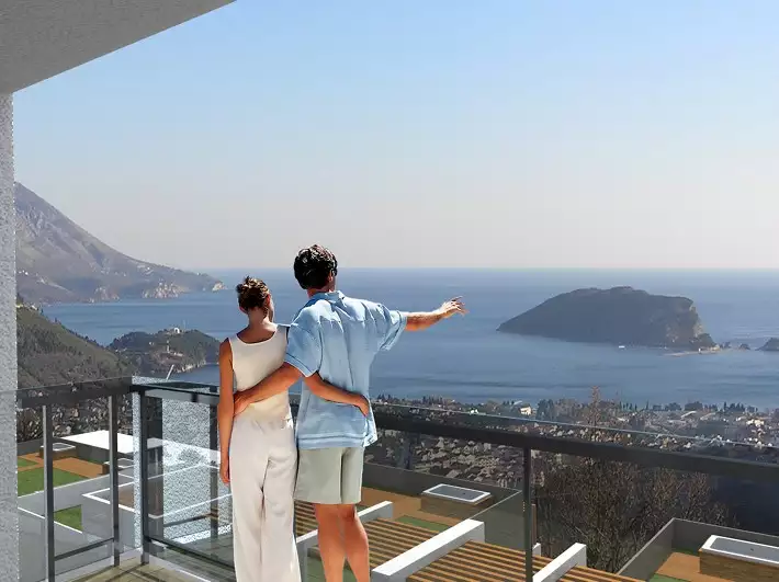 Квартира 45м² в Черногории, Будва. Стоимостью 148500€ аренда фото-24