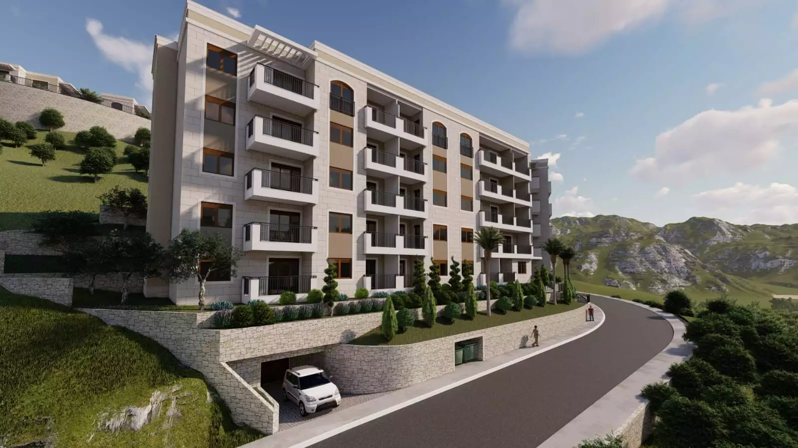 Квартира 45м² в Черногории, Будва. Стоимостью 148500€ аренда фото-30