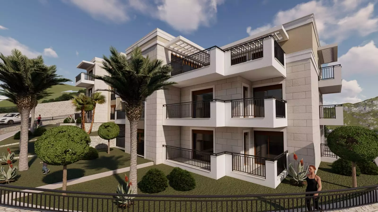 Квартира 45м² в Черногории, Будва. Стоимостью 148500€ аренда фото-43