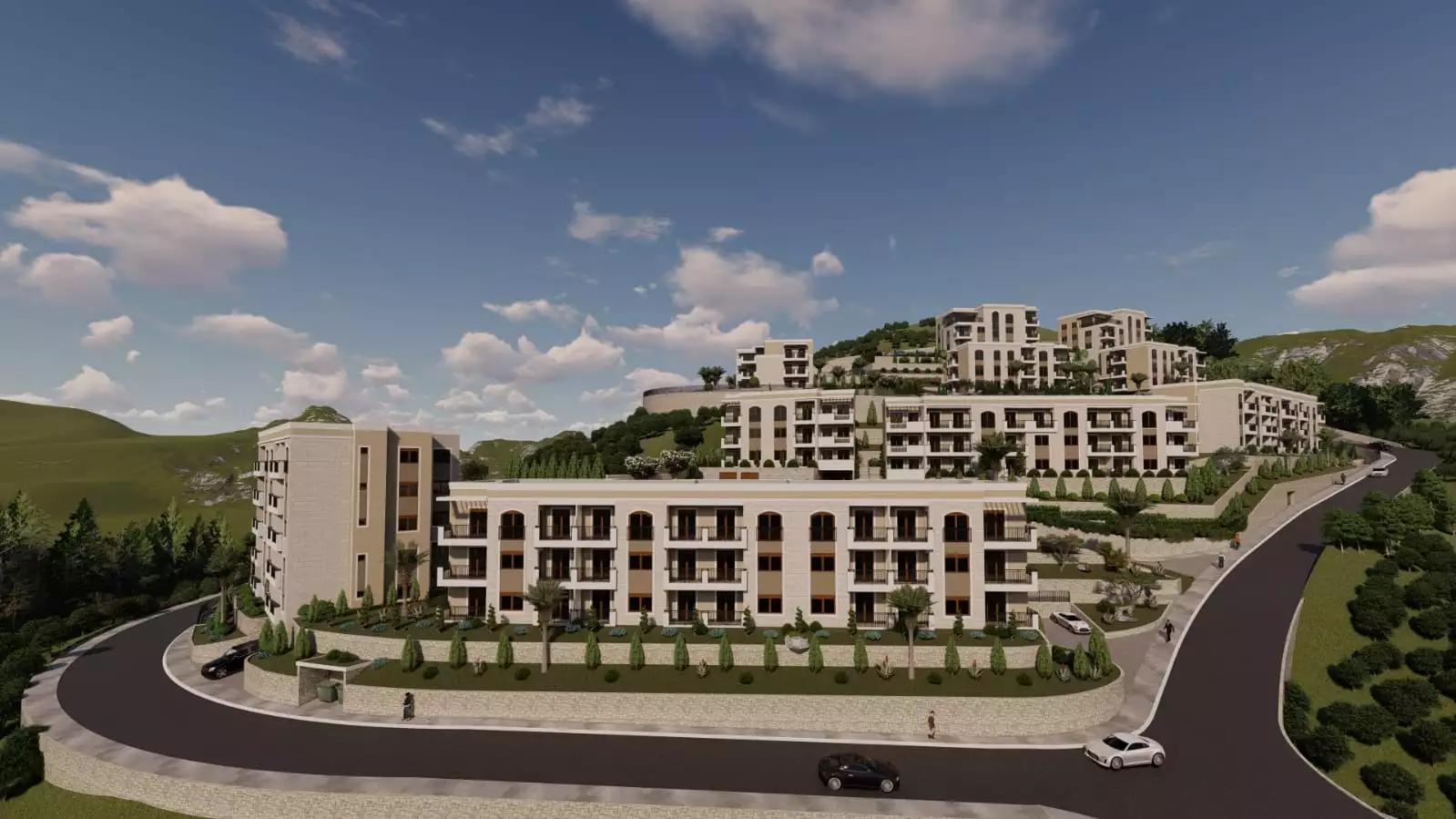 Квартира 45м² в Черногории, Будва. Стоимостью 148500€ аренда фото-45