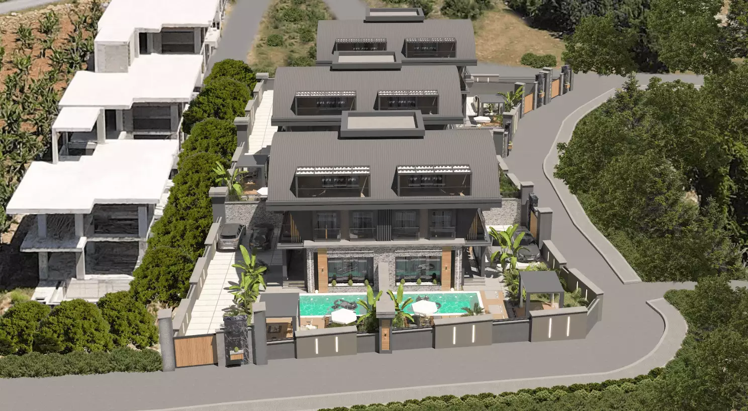 Вилла 379м² в Турции, Авсаллар. Стоимостью 499000€ аренда фото-3