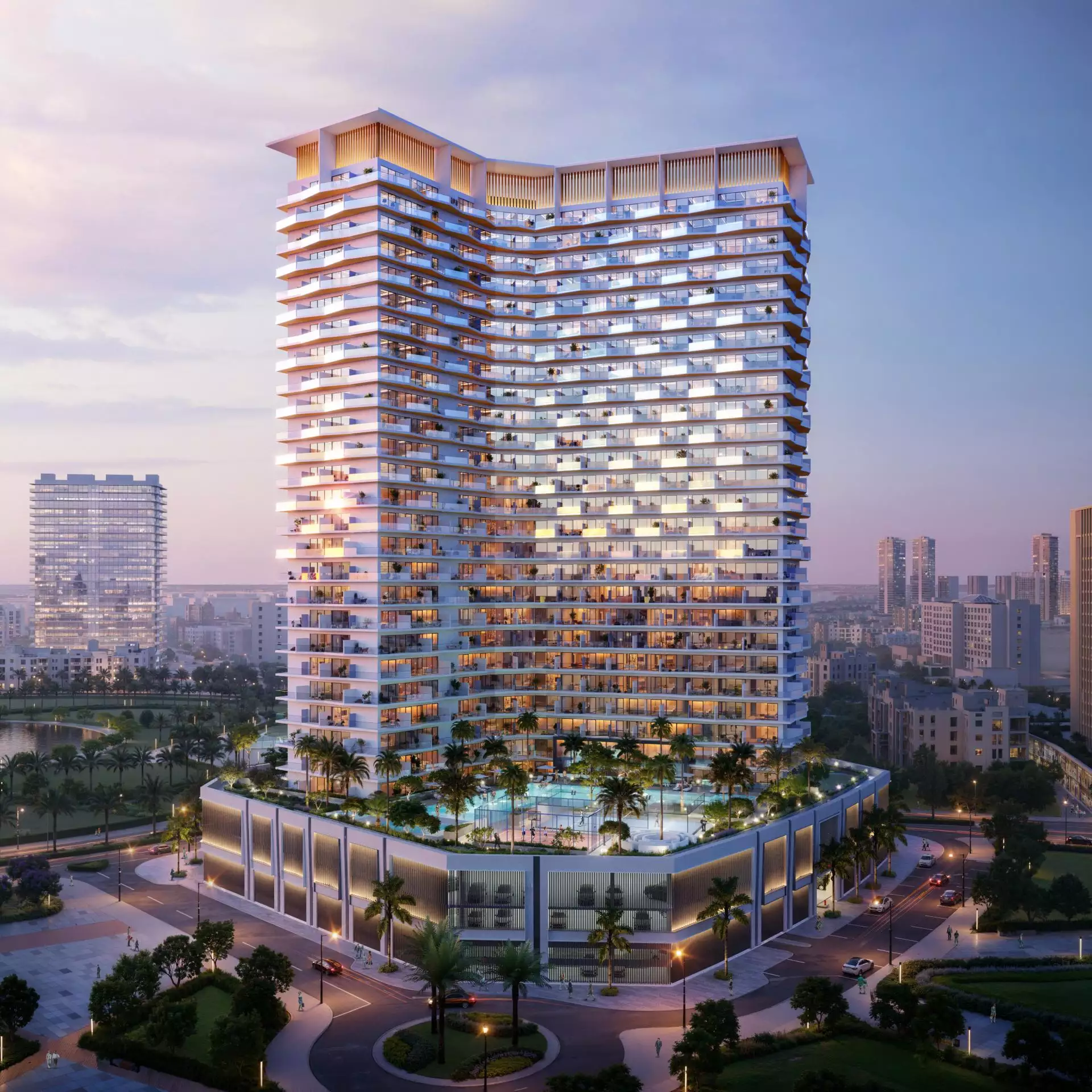 Квартира 36м² в ОАЭ, Дубай. Стоимостью 206947$ аренда фото-1