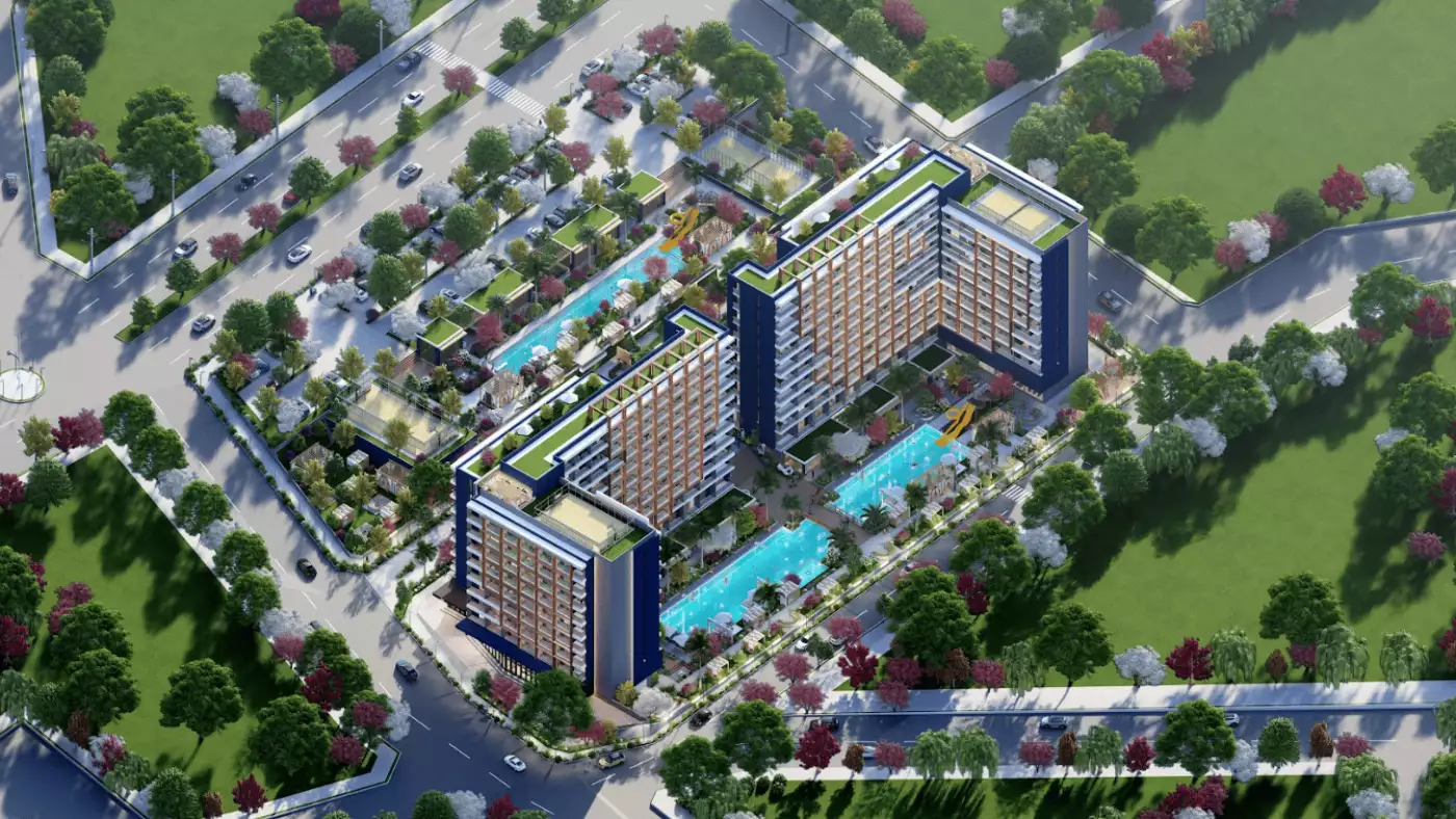 Квартира 39м² в Турции, Мерсин. Стоимостью 45000€ аренда фото-1
