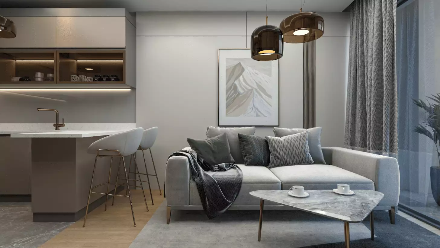 Квартира 39м² в Турции, Мерсин. Стоимостью 45000€ аренда фото-15