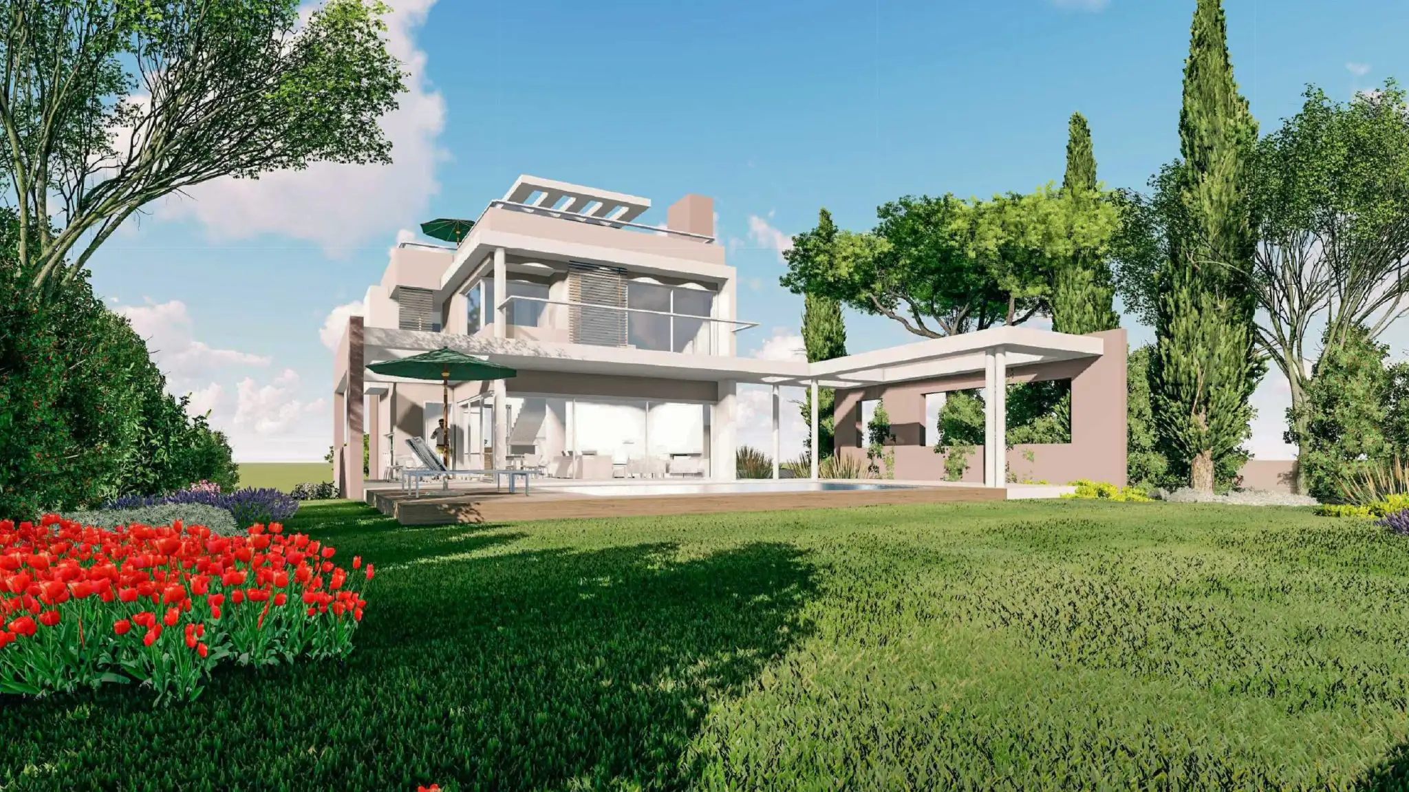 Вилла 120м² в Кипре, Писсури. Стоимостью 1373000€ аренда фото-1