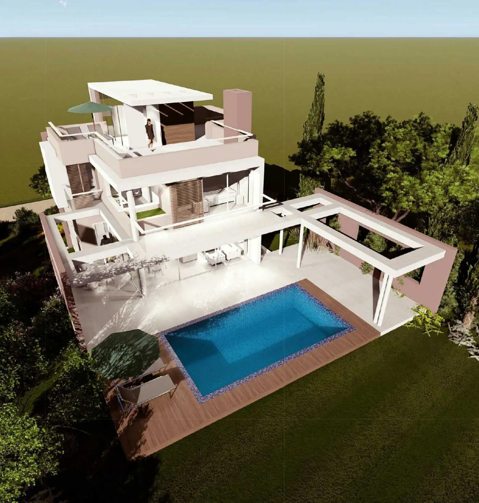 Вилла 120м² в Кипре, Писсури. Стоимостью 1373000€ аренда фото-3