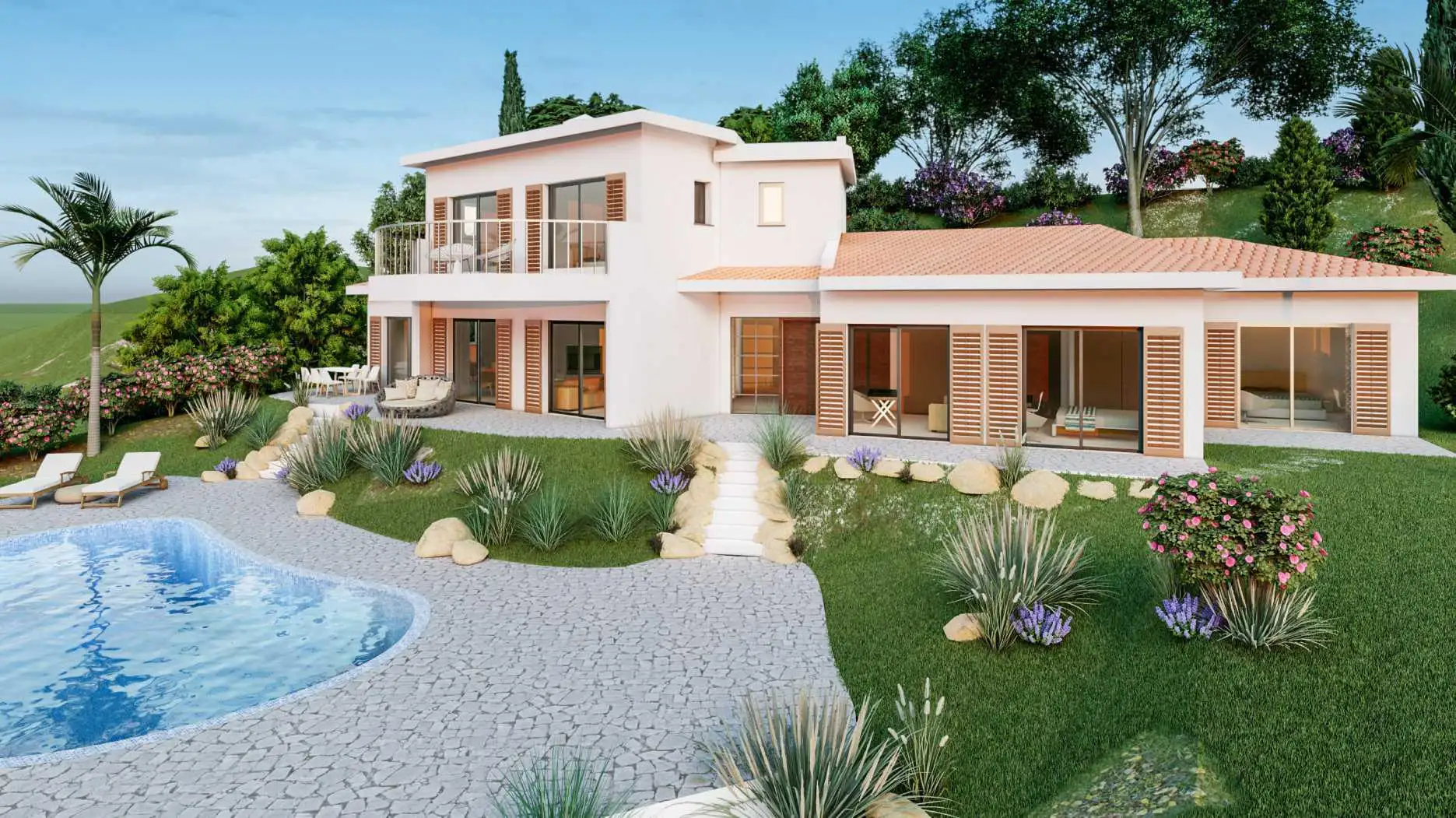 Вилла 160м² в Кипре, Тсада. Стоимостью 2171000€ аренда фото-1