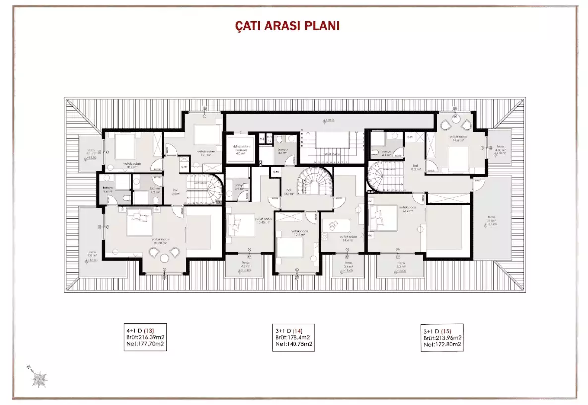 Квартира 89м² в Турции, Оба. Стоимостью 219000€ аренда фото-21