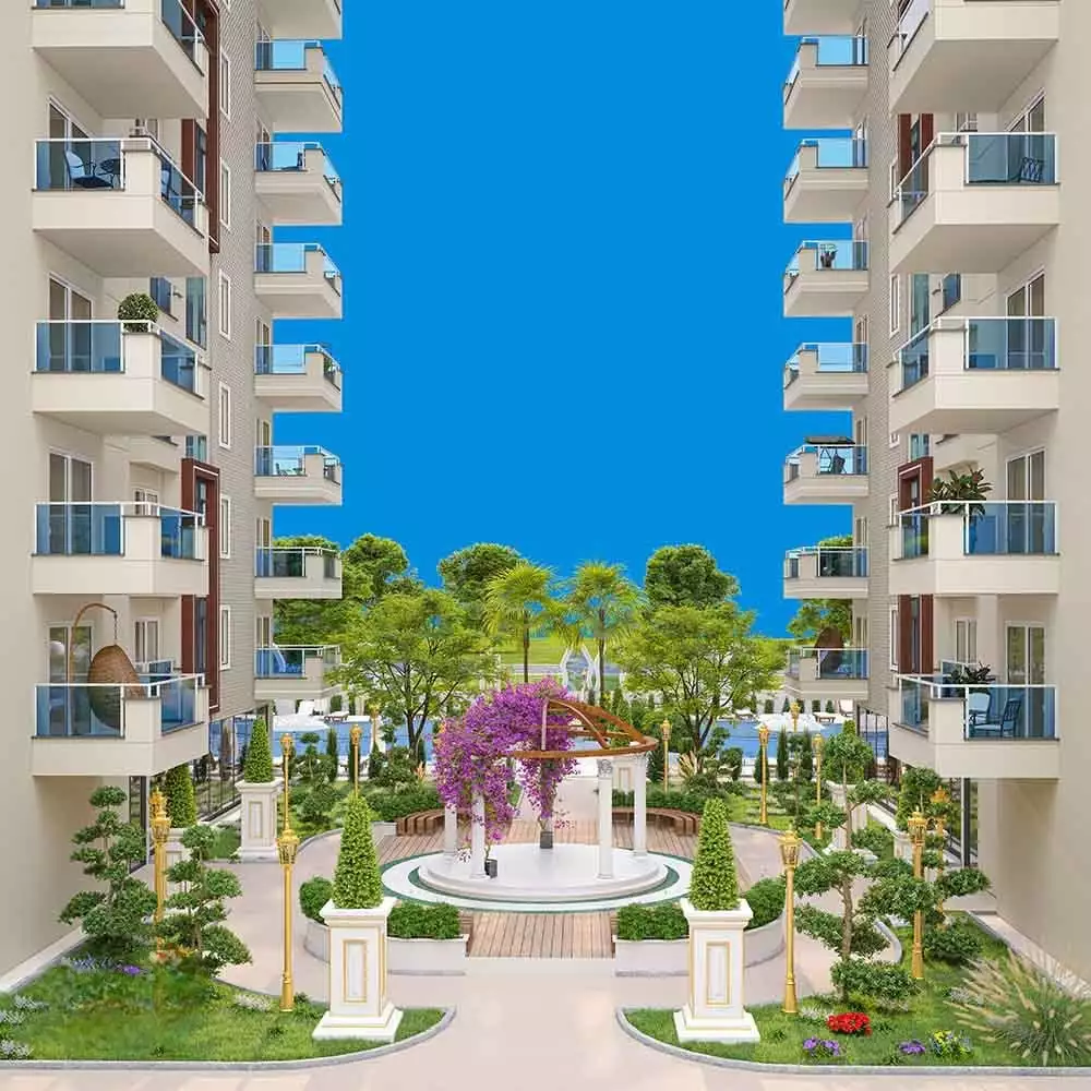 Квартира 91м² в Турции, Махмутлар. Стоимостью 181500€ аренда фото-3