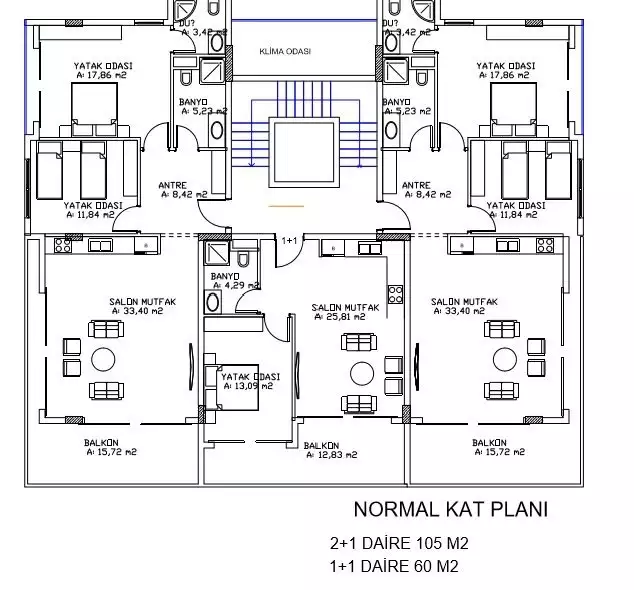 Квартира 65м² в Турции, Каргыджак. Стоимостью 309000€ аренда фото-46