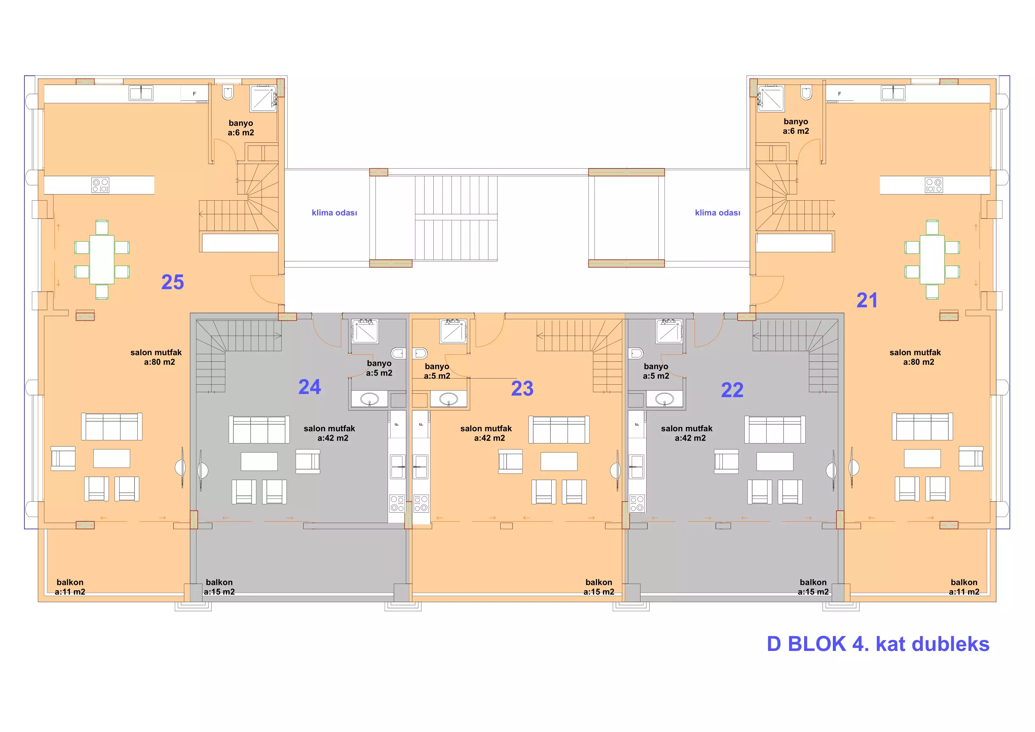 Квартира 60м² в Турции, Каргыджак. Стоимостью 389000€ аренда фото-38