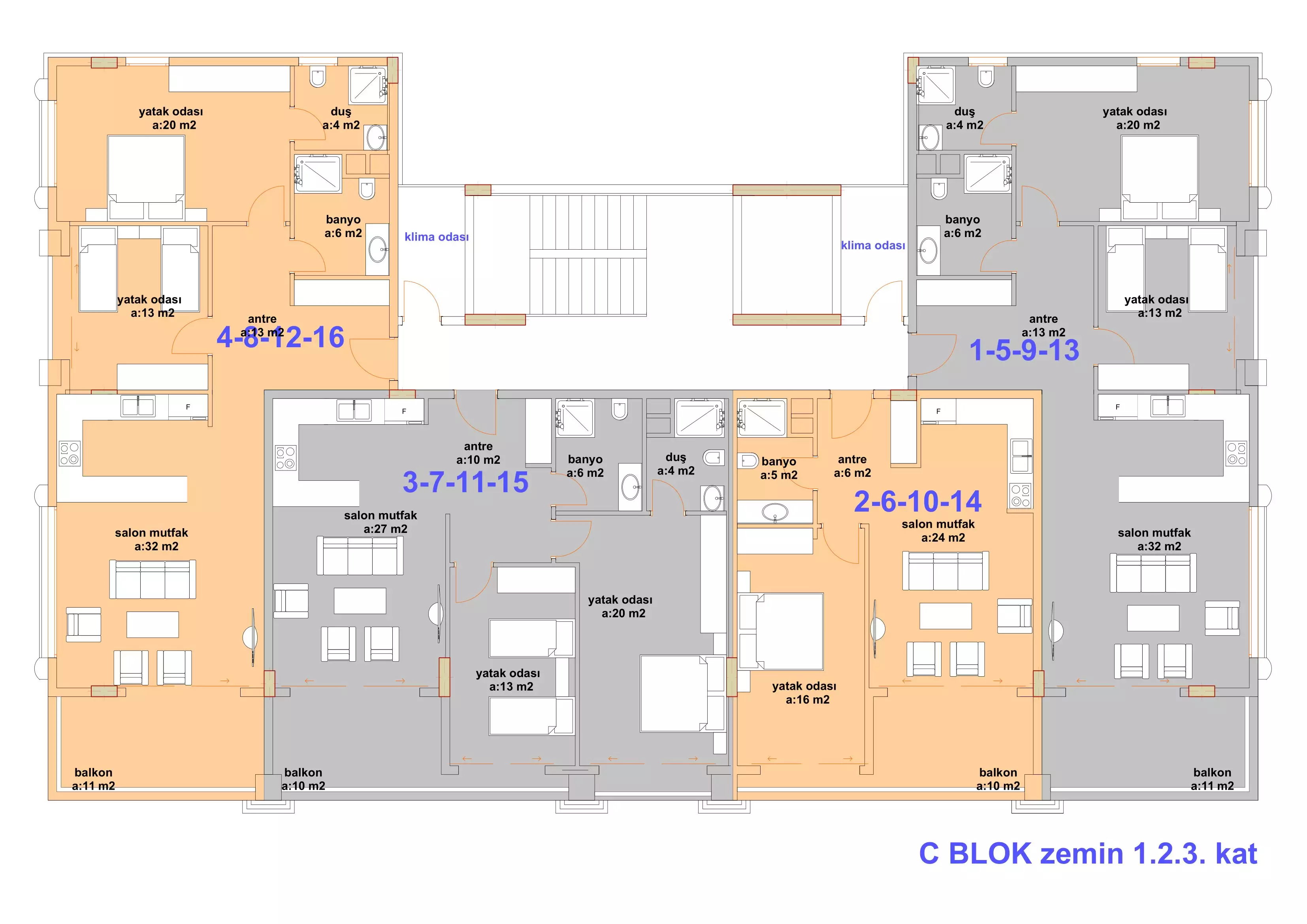 Квартира 60м² в Турции, Каргыджак. Стоимостью 389000€ аренда фото-39