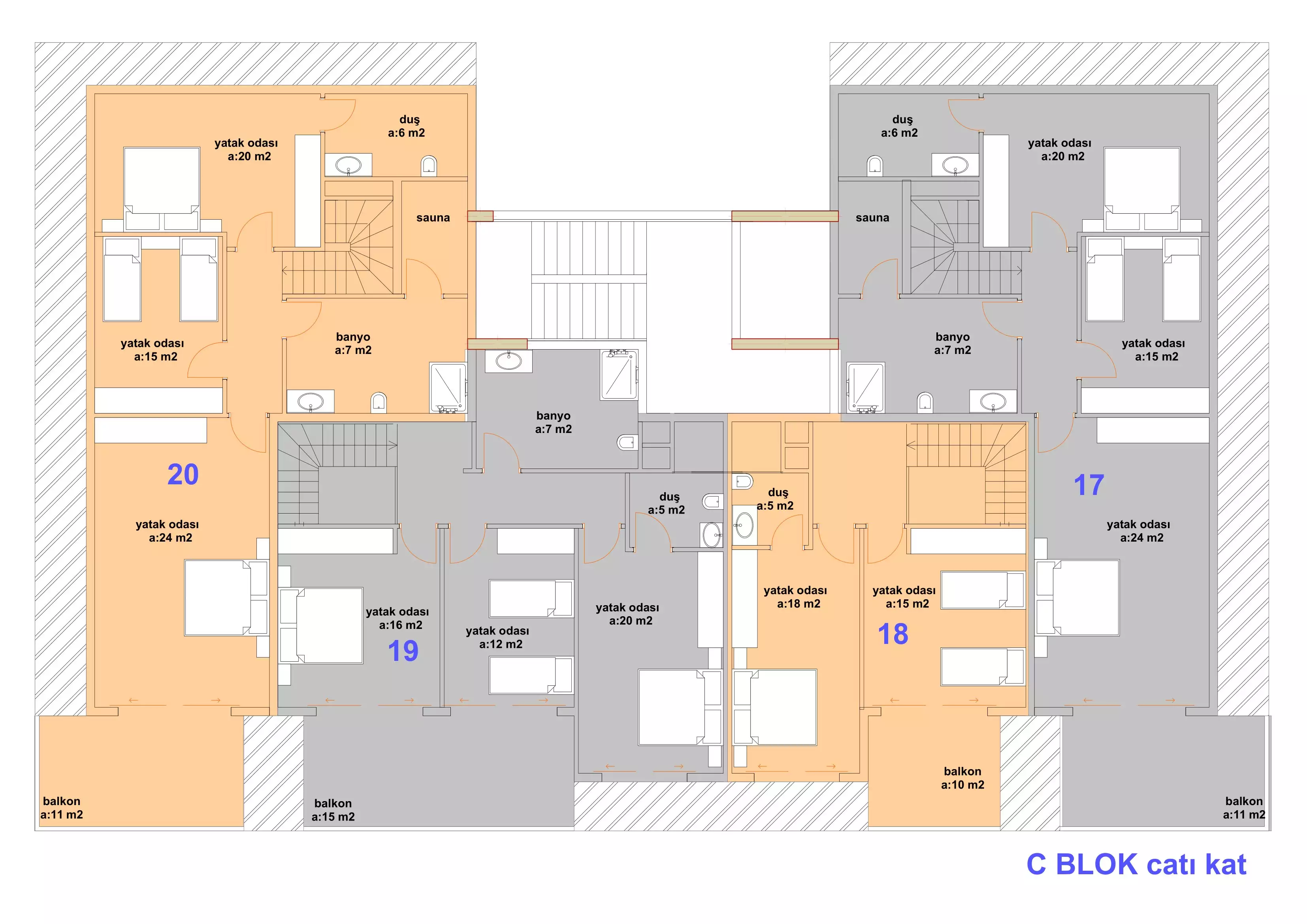 Квартира 60м² в Турции, Каргыджак. Стоимостью 389000€ аренда фото-40
