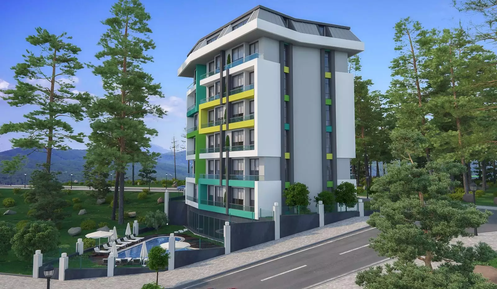 Квартира 52м² в Турции, Алания. Стоимостью 85000€ аренда фото-16