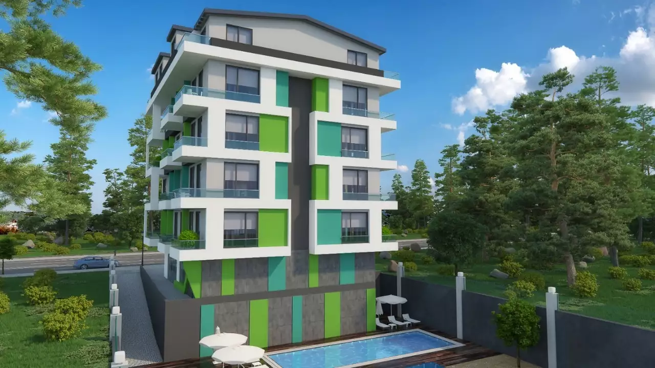 Квартира 60м² в Турции, Алания. Стоимостью 88000€ аренда фото-1