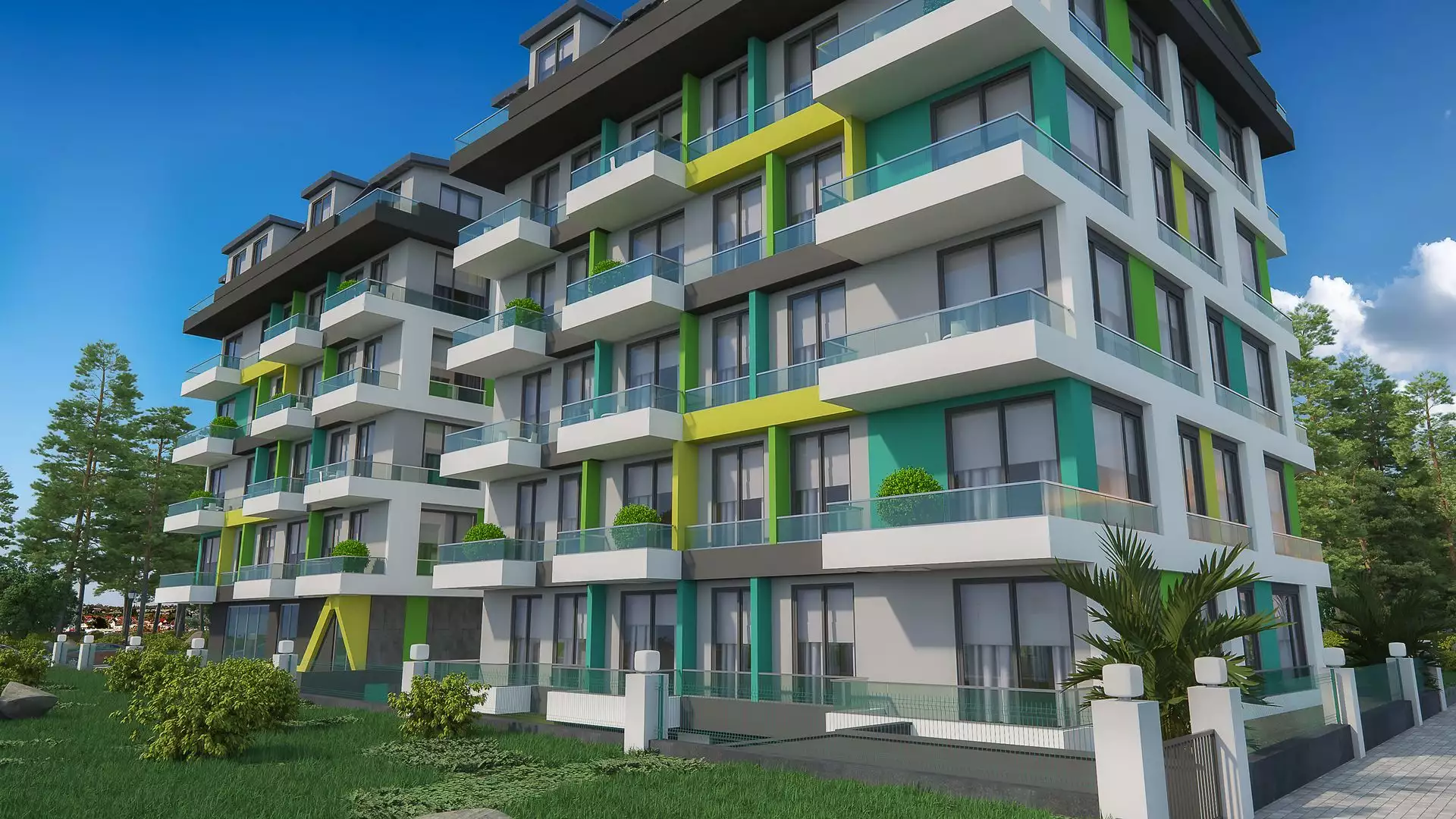 Квартира 60м² в Турции, Алания. Стоимостью 88000€ аренда фото-2