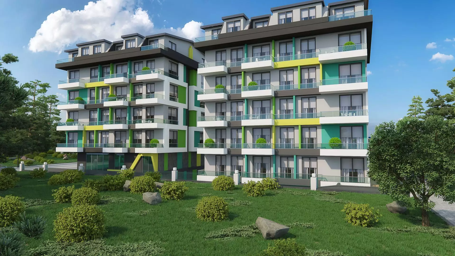 Квартира 60м² в Турции, Алания. Стоимостью 88000€ аренда фото-3
