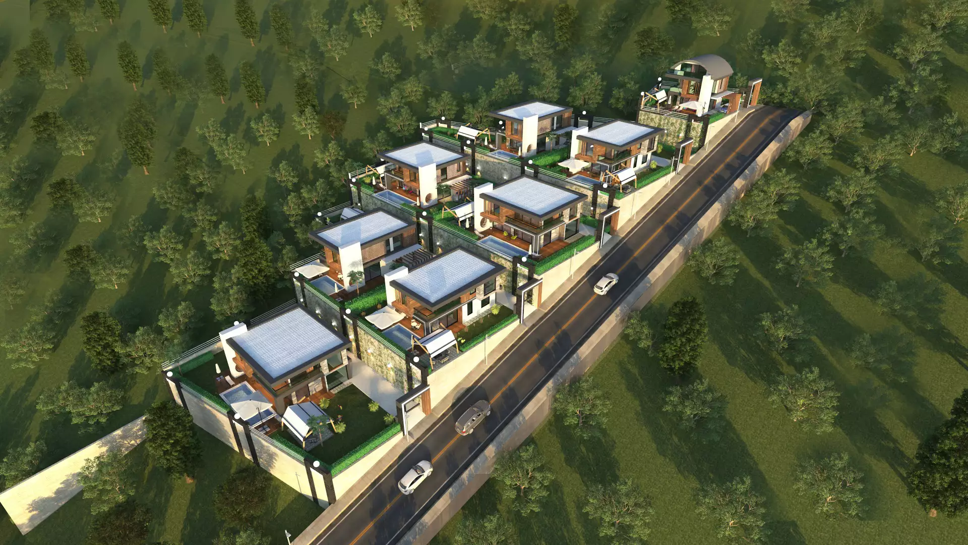 Вилла 200м² в Турции, Каргыджак. Стоимостью 899000€ аренда фото-1