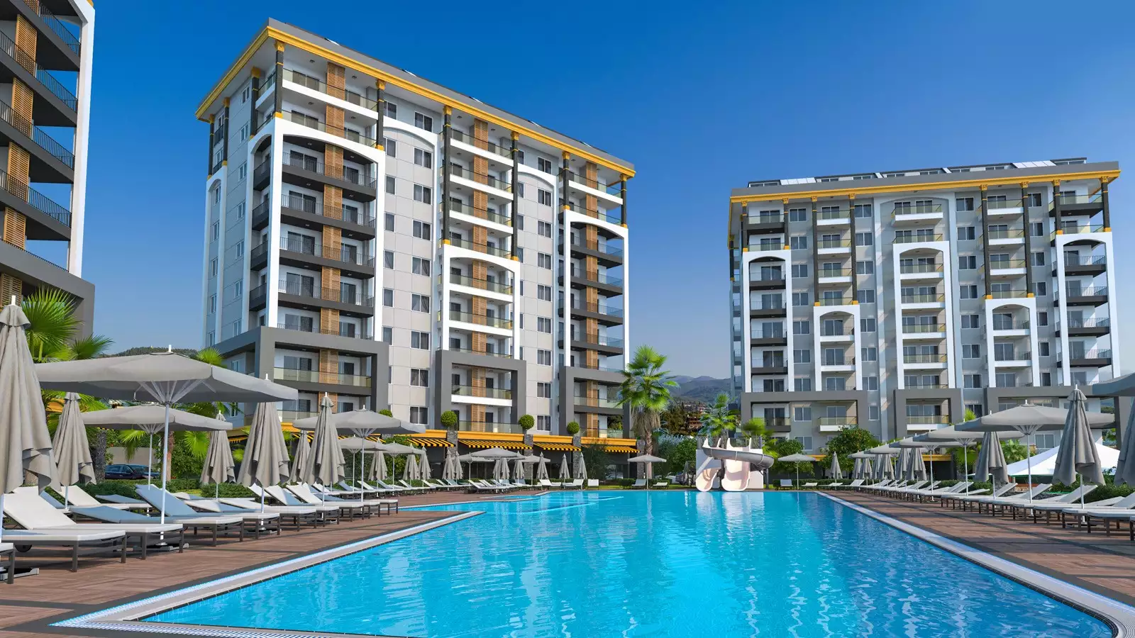 Квартира 46м² в Турции, Алания. Стоимостью 139000€ аренда фото-2