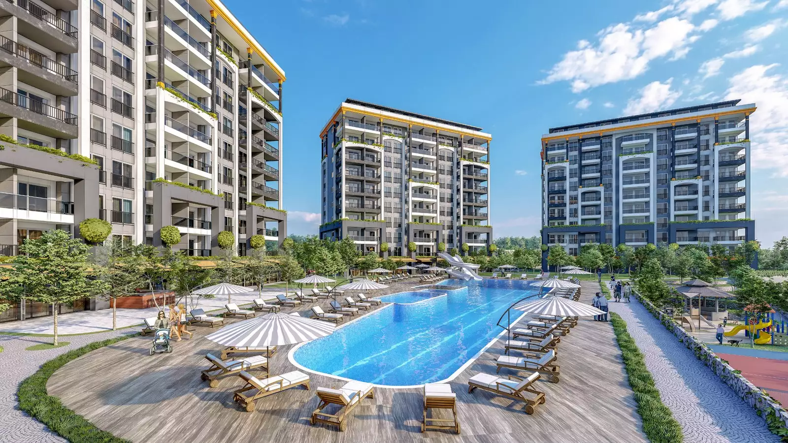Квартира 46м² в Турции, Алания. Стоимостью 139000€ аренда фото-3