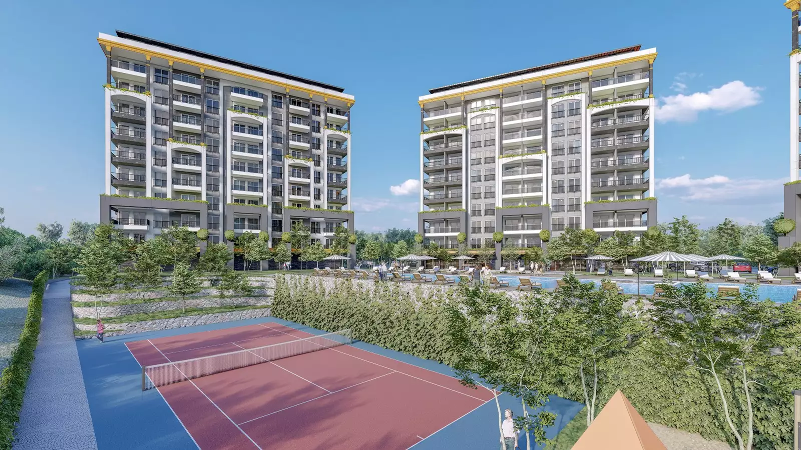 Квартира 46м² в Турции, Алания. Стоимостью 139000€ аренда фото-5