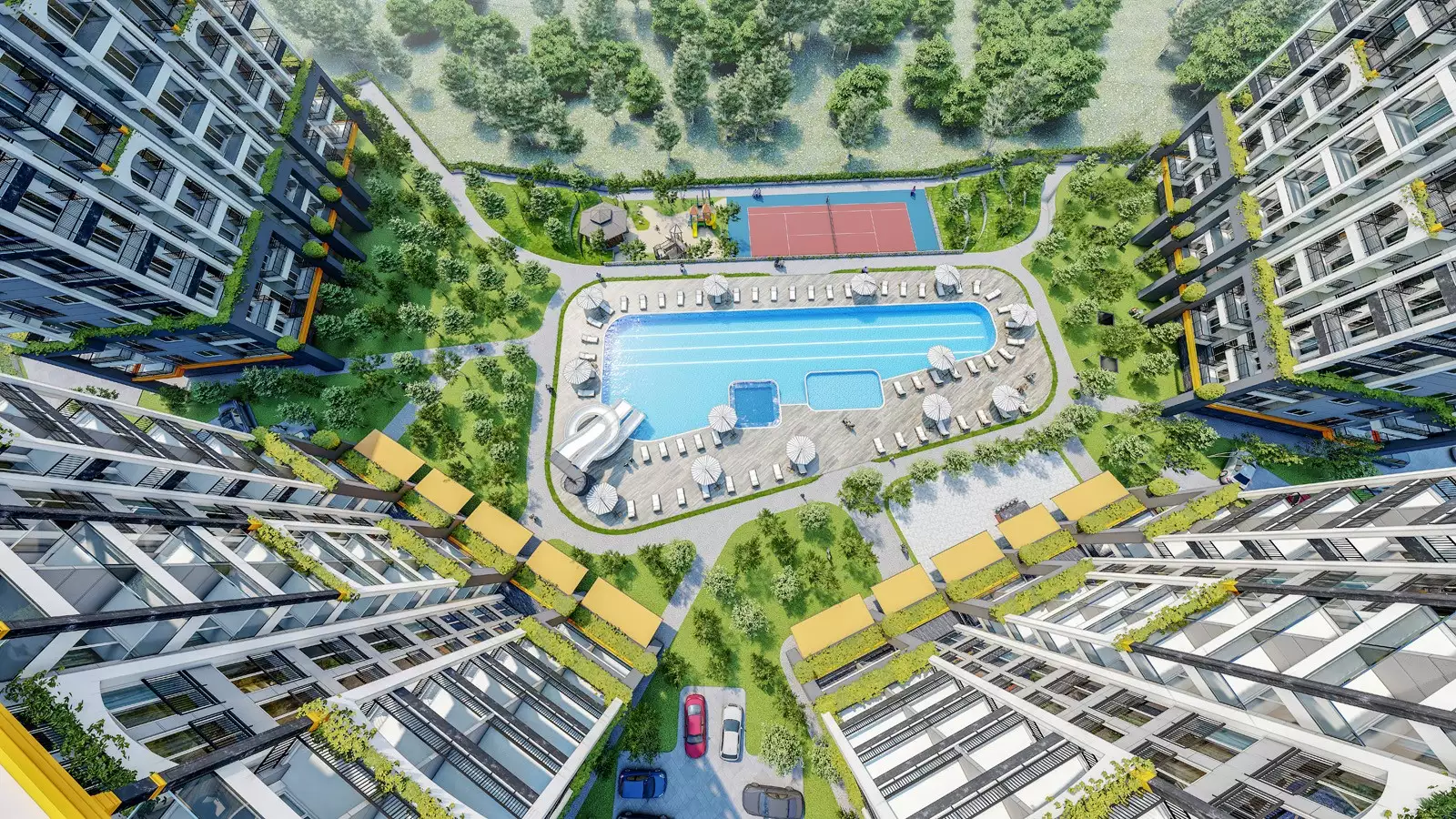 Квартира 46м² в Турции, Алания. Стоимостью 139000€ аренда фото-10