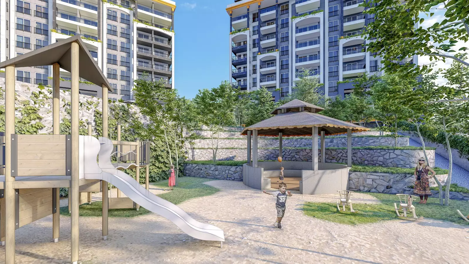 Квартира 46м² в Турции, Алания. Стоимостью 139000€ аренда фото-12