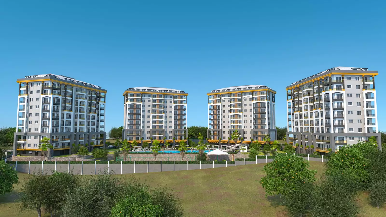 Квартира 46м² в Турции, Алания. Стоимостью 139000€ аренда фото-13