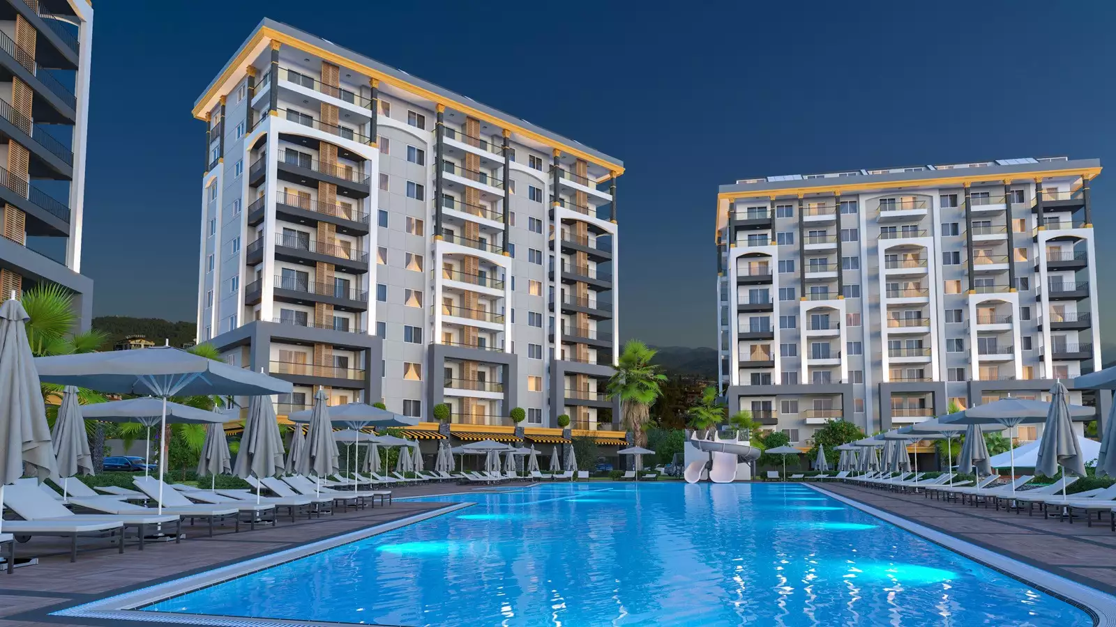 Квартира 46м² в Турции, Алания. Стоимостью 139000€ аренда фото-17