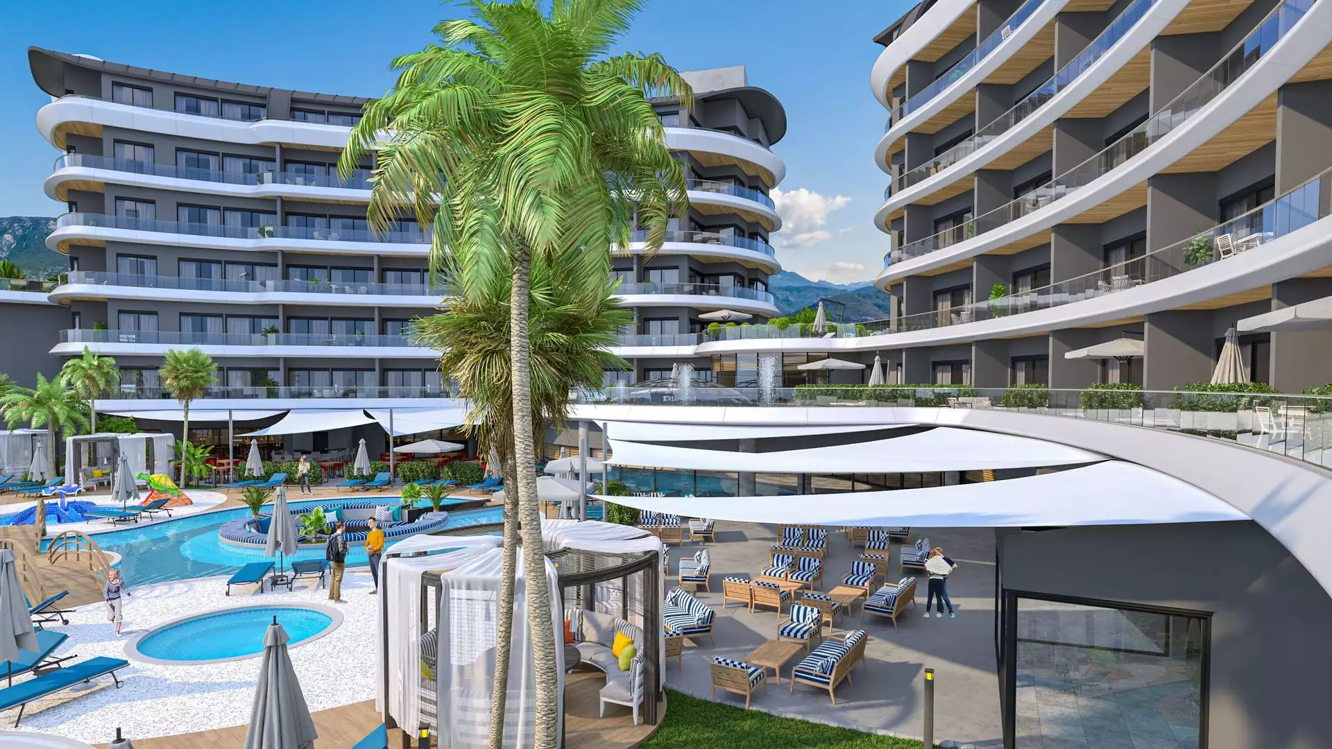 Квартира 62м² в Турции, Каргыджак. Стоимостью 260000€ аренда фото-1