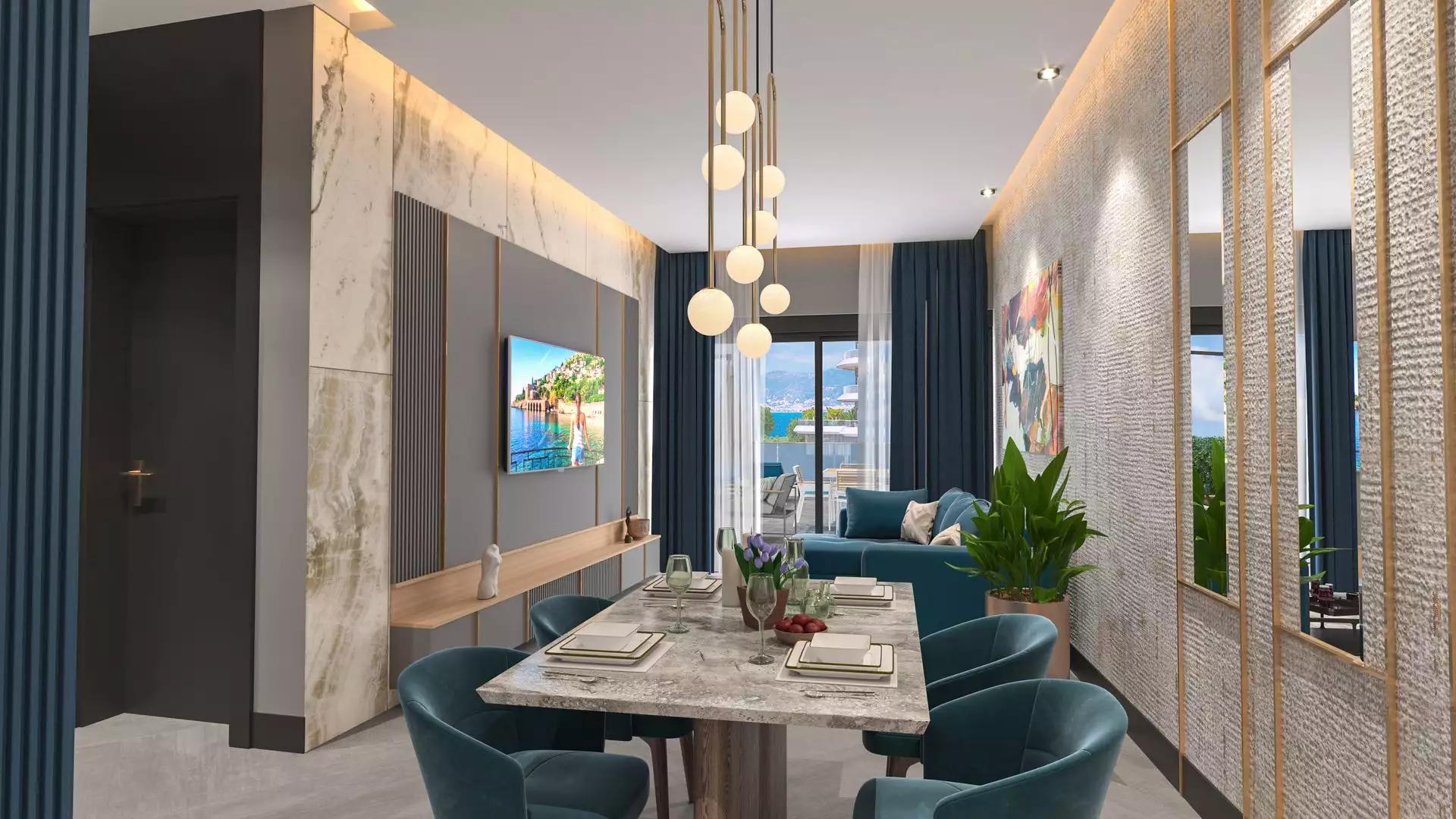 Квартира 62м² в Турции, Каргыджак. Стоимостью 260000€ аренда фото-26