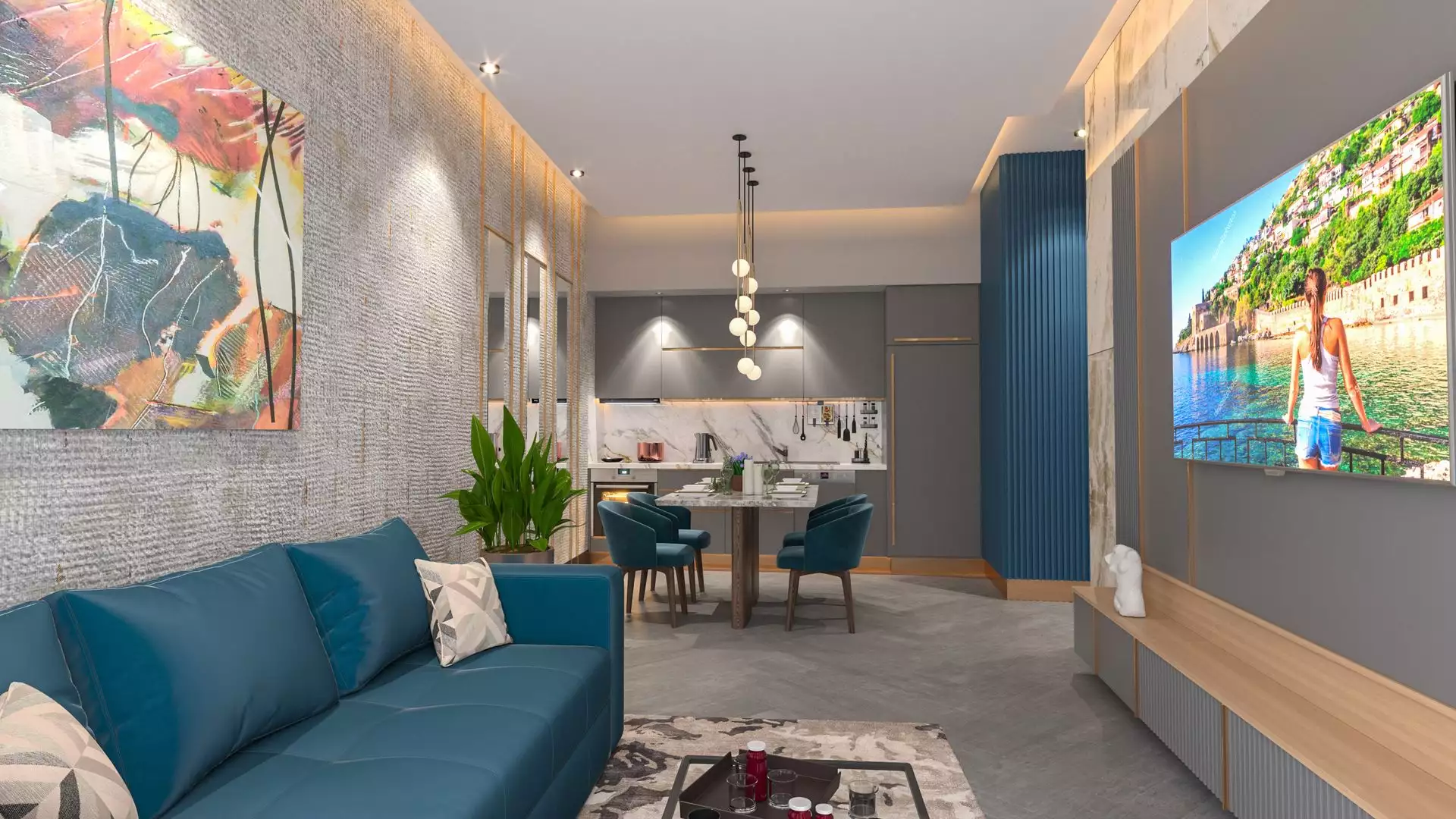 Квартира 62м² в Турции, Каргыджак. Стоимостью 260000€ аренда фото-29