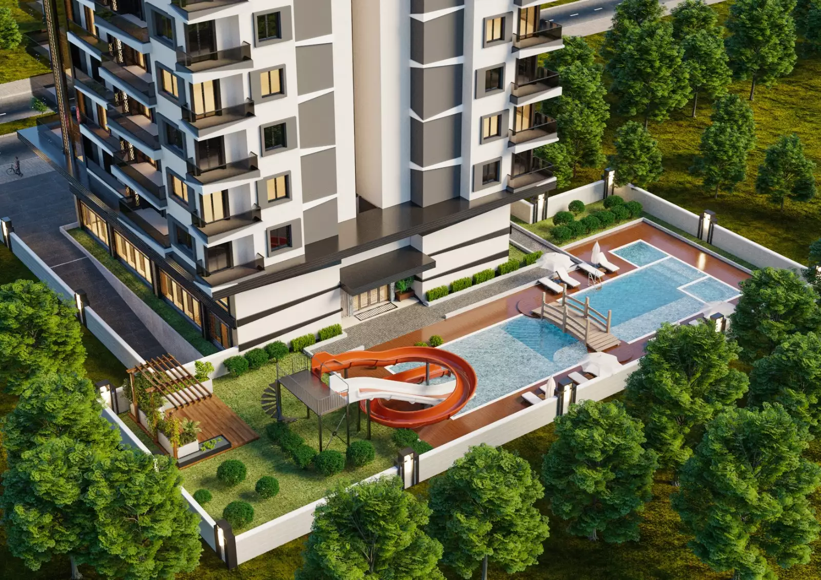 Квартира 58м² в Турции, Алания. Стоимостью 192000€ аренда фото-2