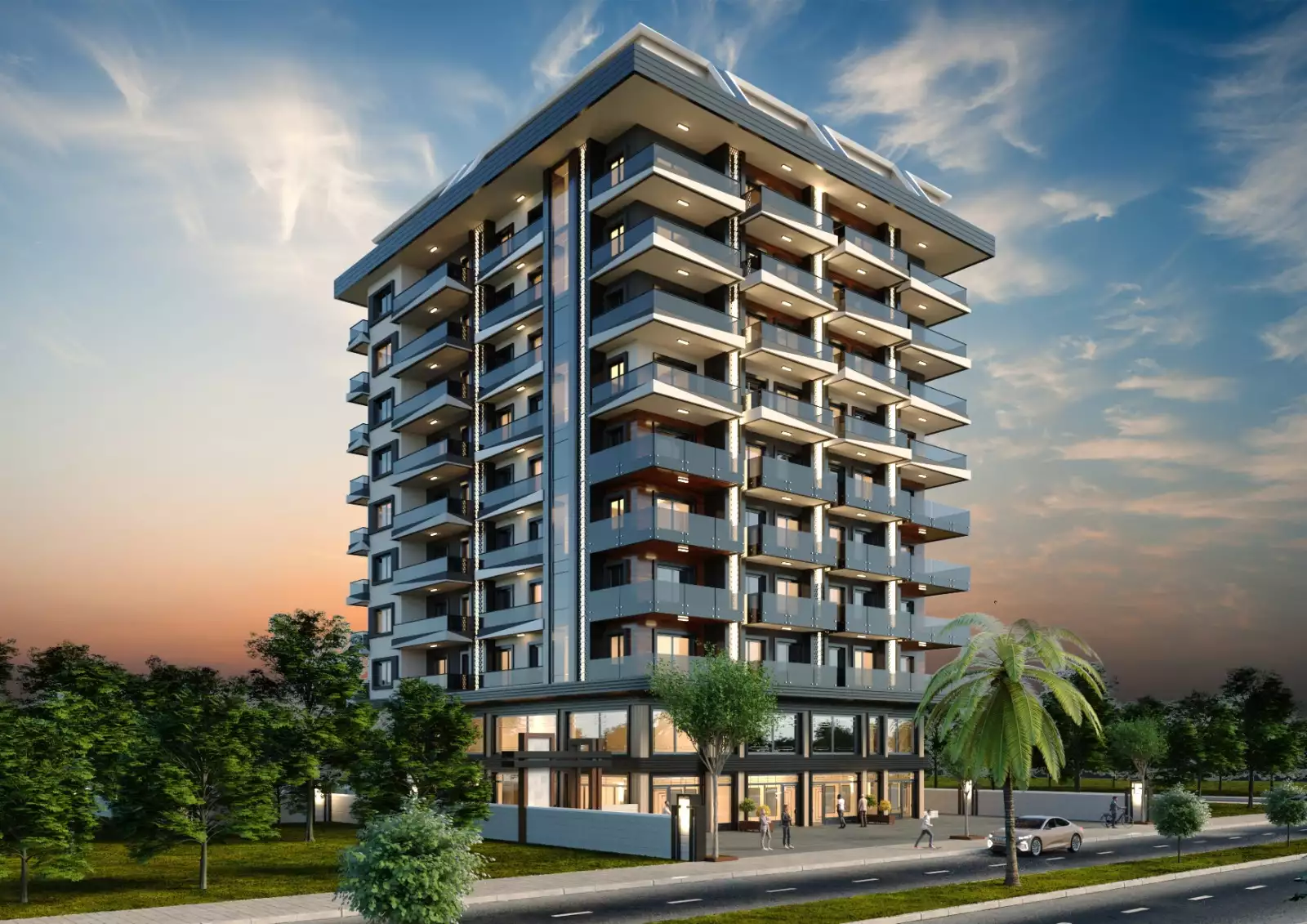 Квартира 58м² в Турции, Алания. Стоимостью 192000€ аренда фото-6
