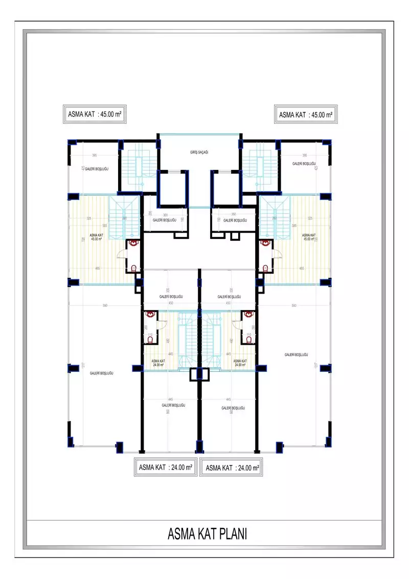 Квартира 58м² в Турции, Алания. Стоимостью 192000€ аренда фото-14