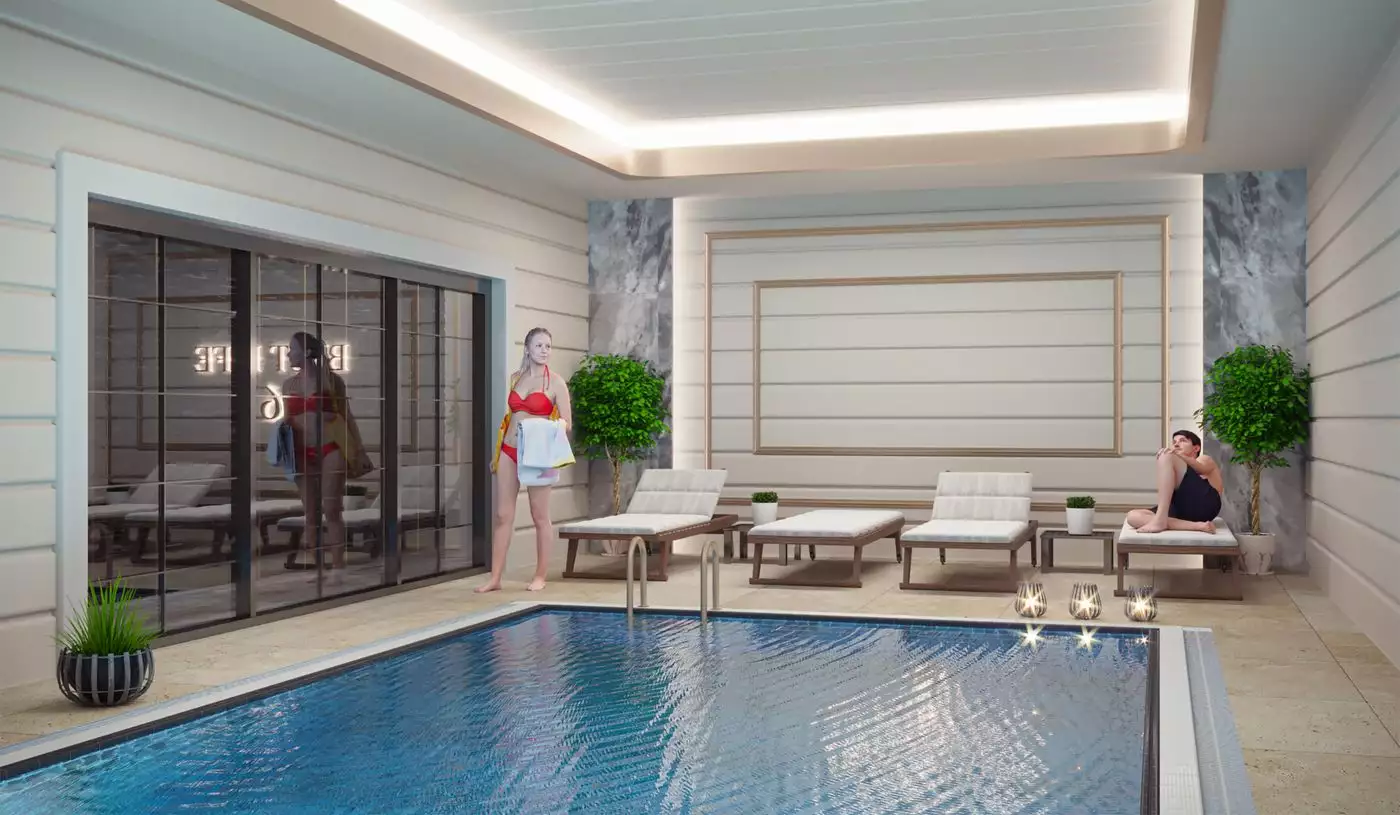 Квартира 48м² в Турции, Махмутлар. Стоимостью 112500€ аренда фото-18