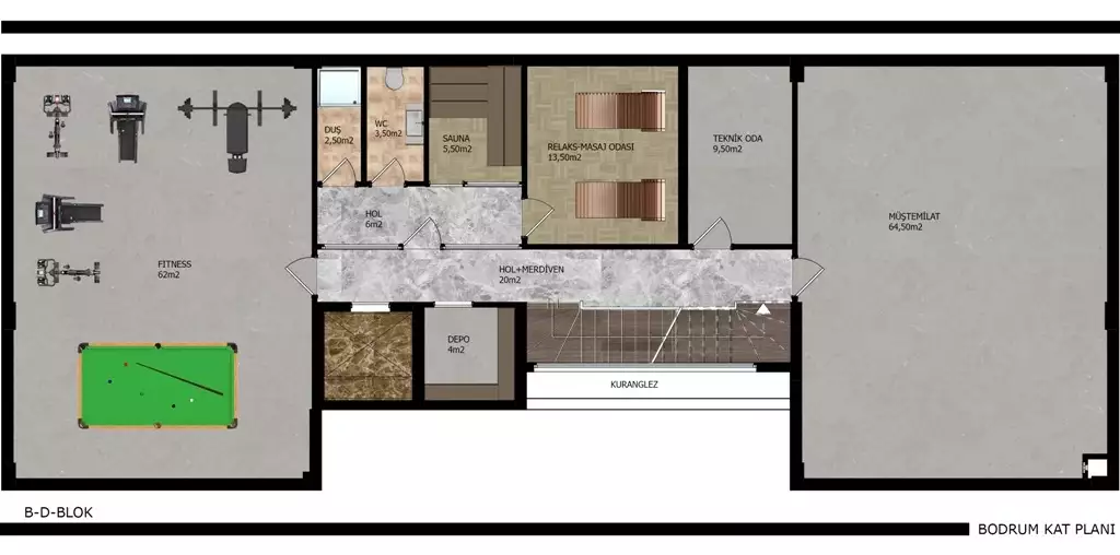 Вилла 400м² в Турции, Каргыджак. Стоимостью 2450000€ аренда фото-21