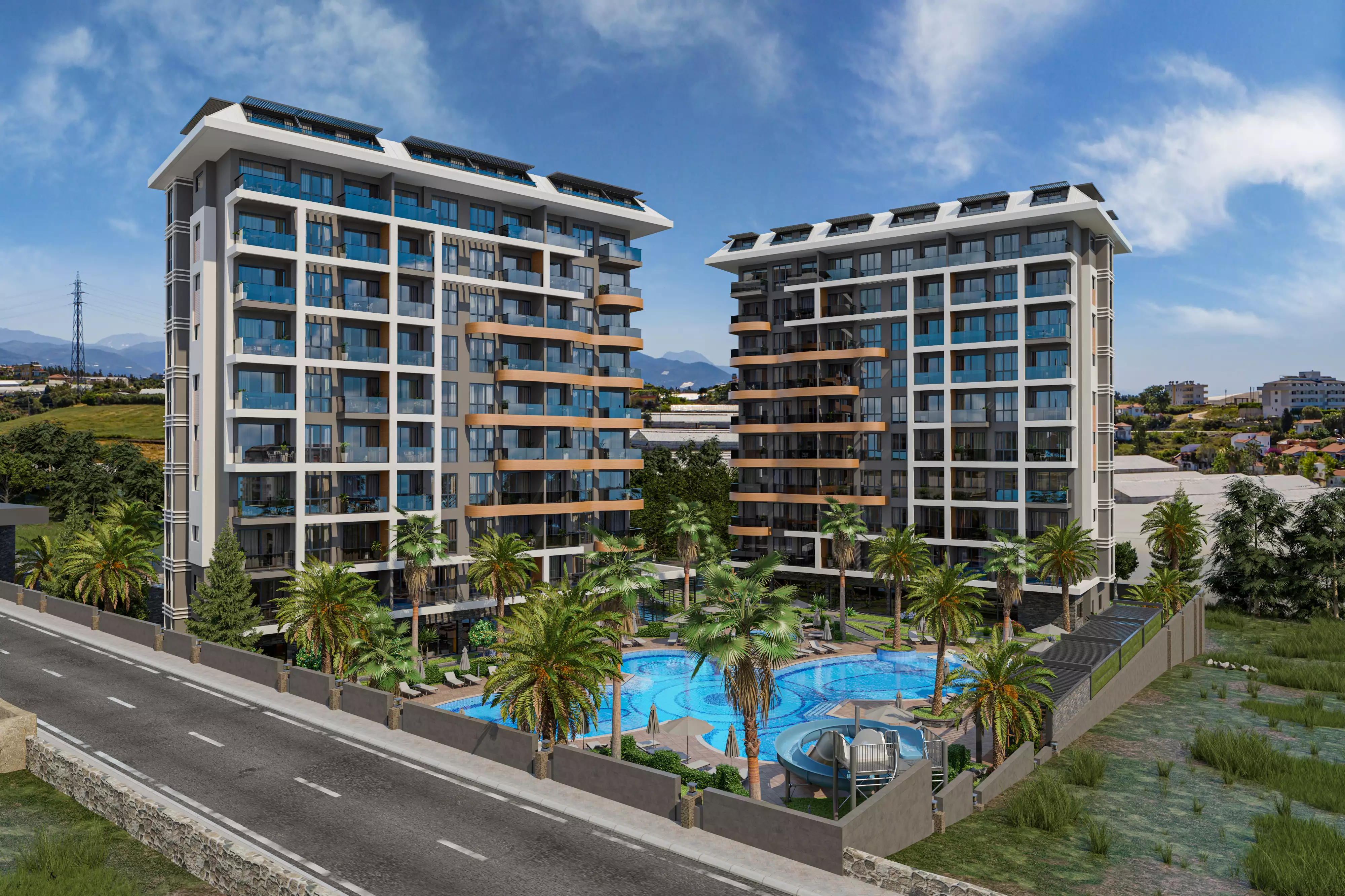 Квартира 57м² в Турции, Авсаллар. Стоимостью 136500€ аренда фото-1