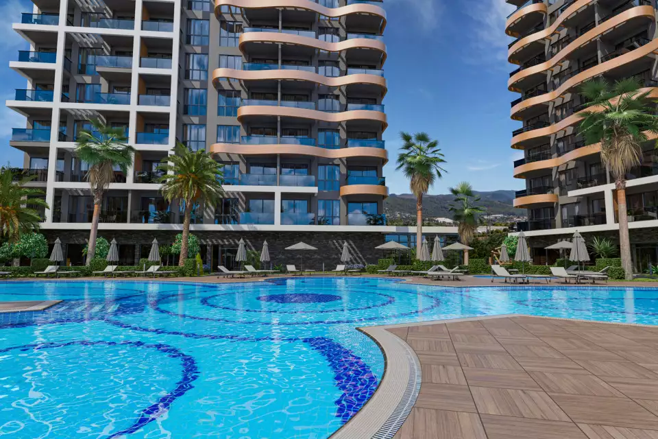Квартира 57м² в Турции, Авсаллар. Стоимостью 136500€ аренда фото-2