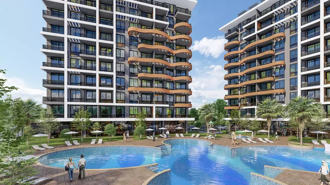 Квартира 57м² в Турции, Авсаллар. Стоимостью 136500€ аренда фото-10