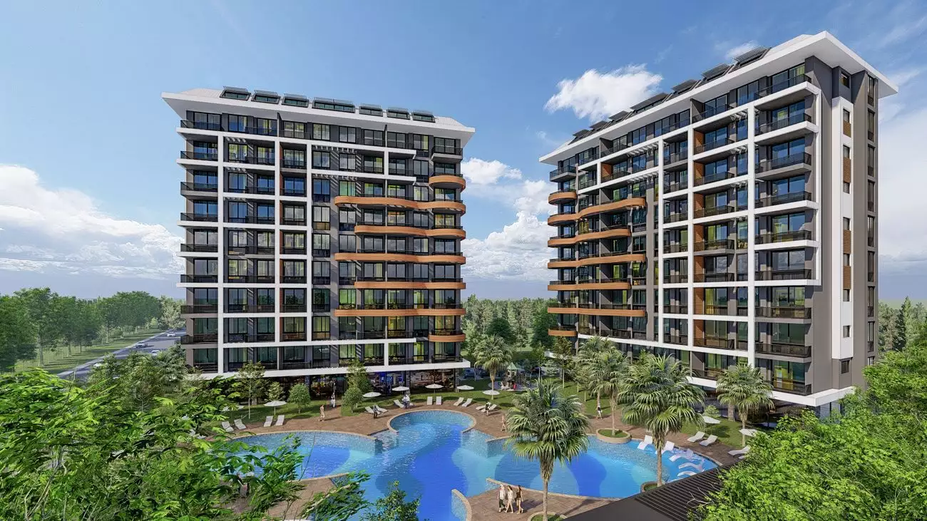 Квартира 57м² в Турции, Авсаллар. Стоимостью 136500€ аренда фото-13