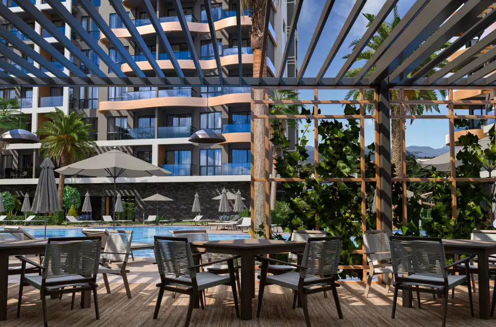 Квартира 57м² в Турции, Авсаллар. Стоимостью 136500€ аренда фото-17
