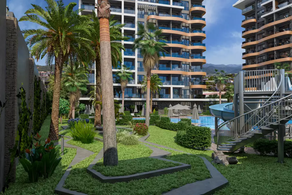 Квартира 57м² в Турции, Авсаллар. Стоимостью 136500€ аренда фото-24