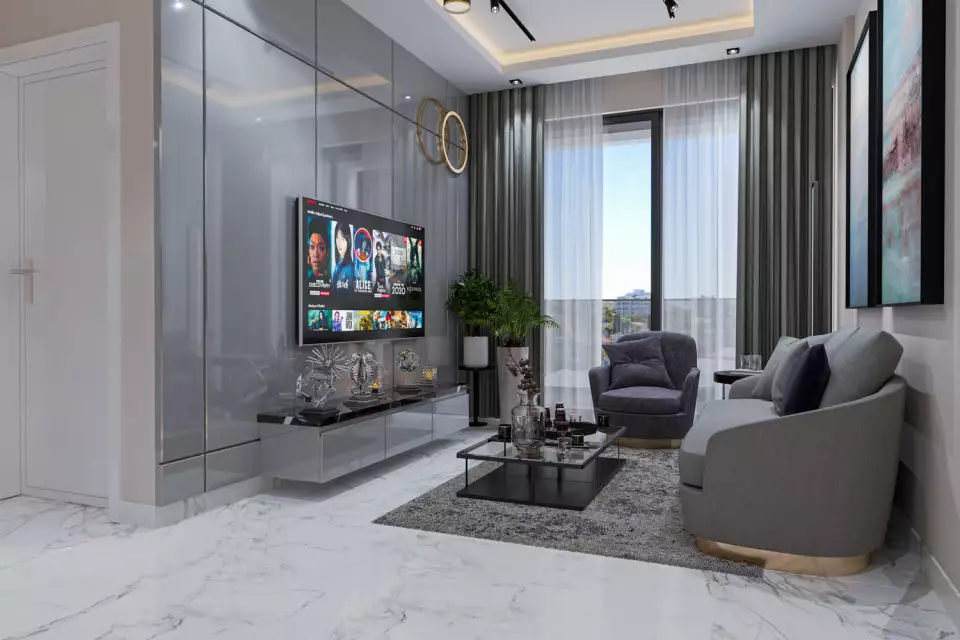 Квартира 57м² в Турции, Авсаллар. Стоимостью 136500€ аренда фото-38