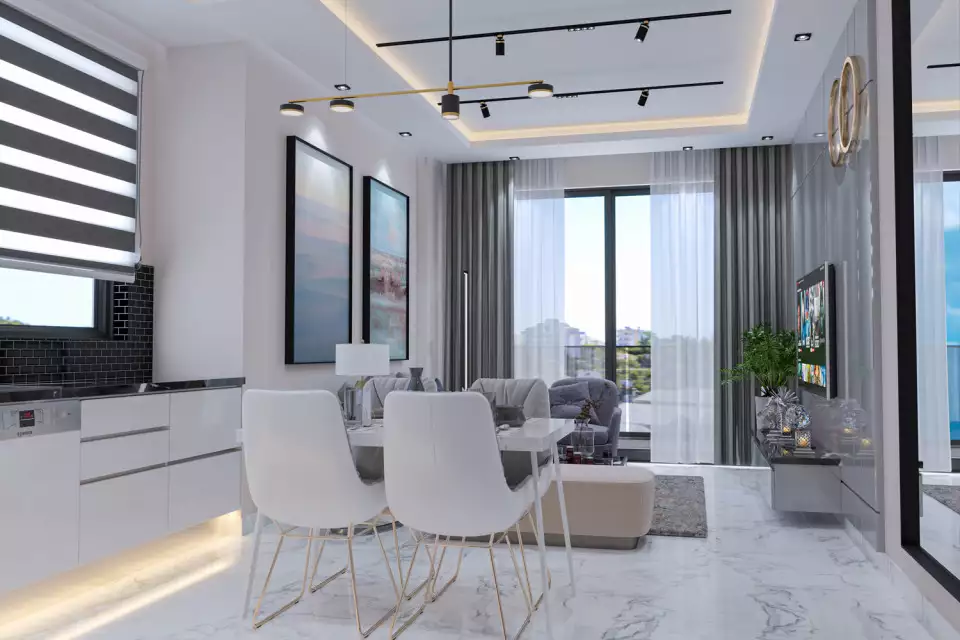 Квартира 57м² в Турции, Авсаллар. Стоимостью 136500€ аренда фото-45