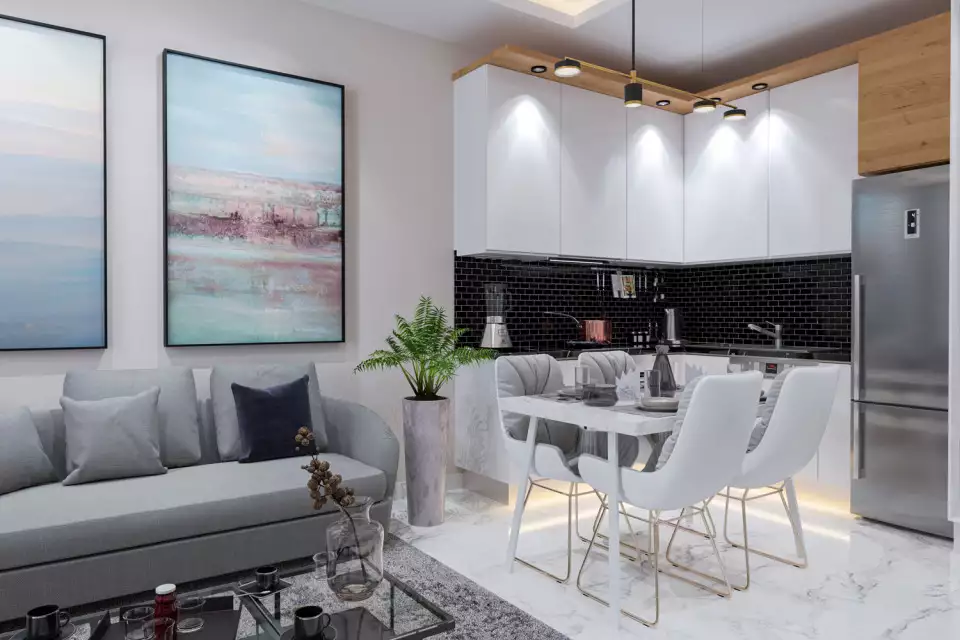 Квартира 57м² в Турции, Авсаллар. Стоимостью 136500€ аренда фото-46