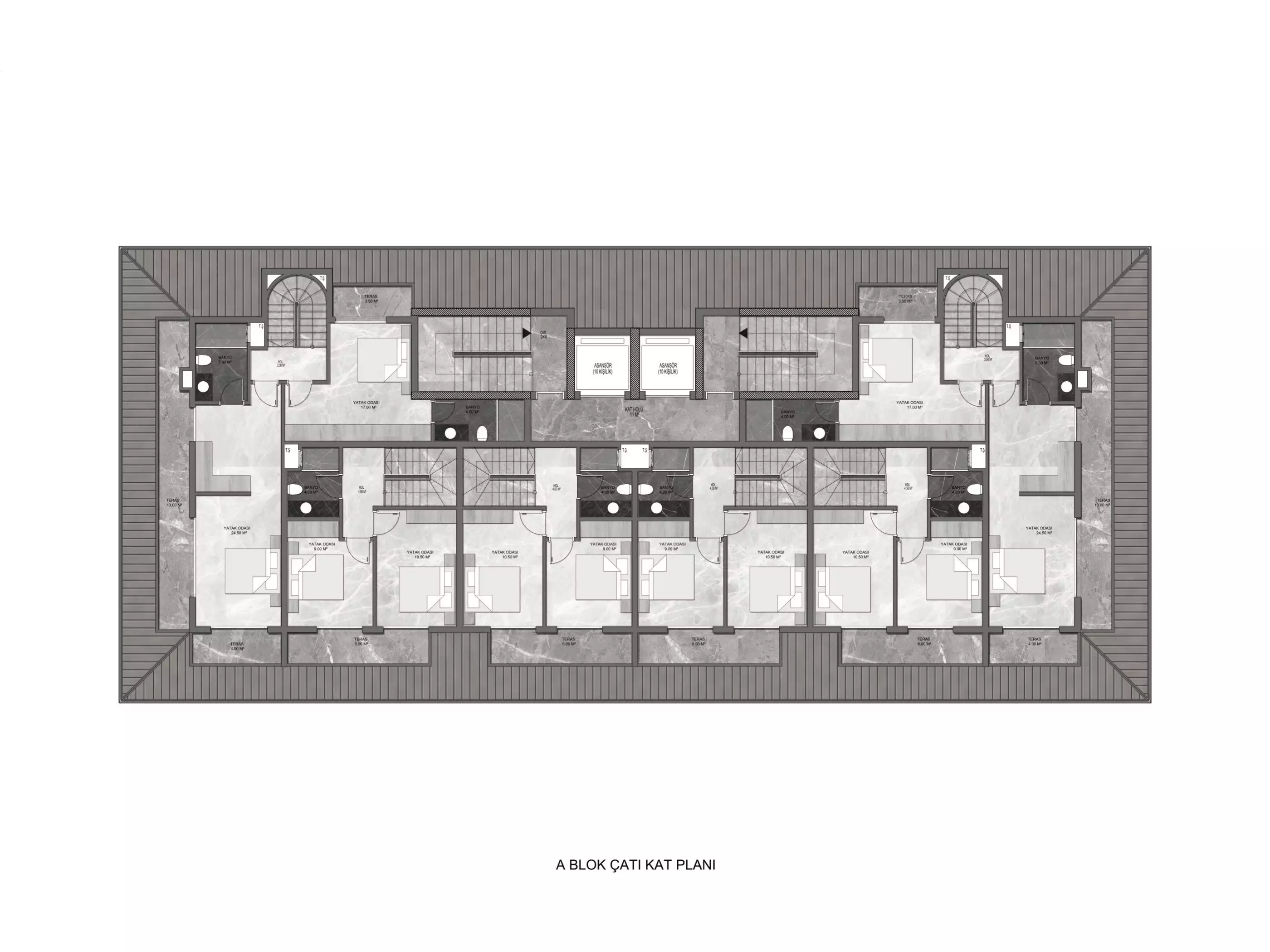 Квартира 57м² в Турции, Авсаллар. Стоимостью 136500€ аренда фото-53