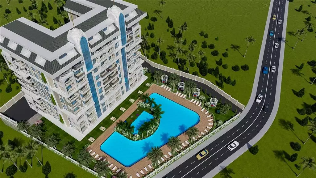 Квартира 44м² в Турции, Авсаллар. Стоимостью 140000€ аренда фото-7