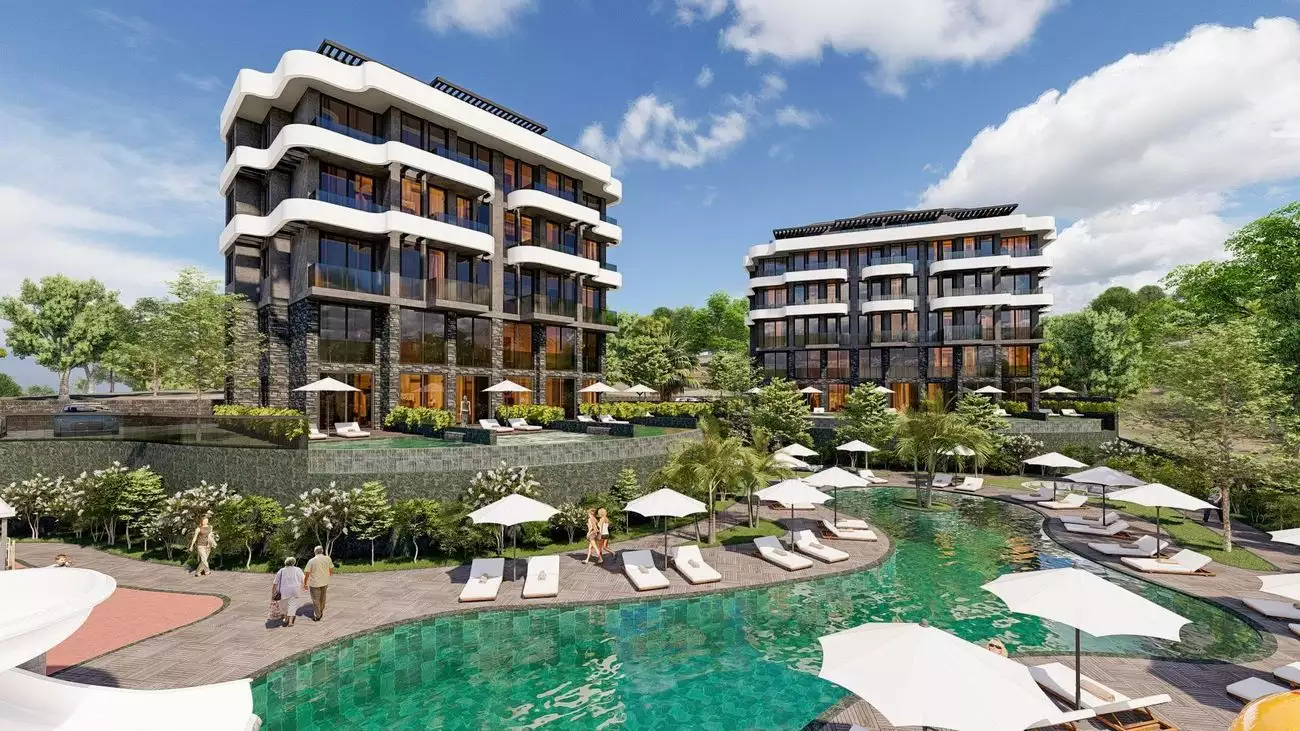 Квартира 55м² в Турции, Каргыджак. Стоимостью 140000€ аренда фото-1