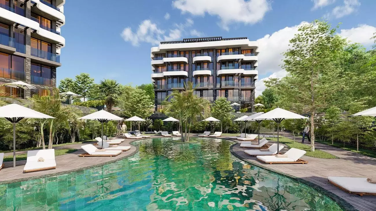 Квартира 55м² в Турции, Каргыджак. Стоимостью 140000€ аренда фото-2